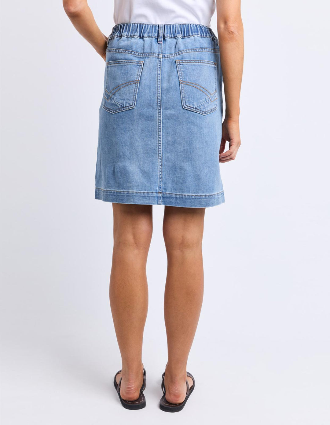 Elm - Birdie Denim Skirt Blue