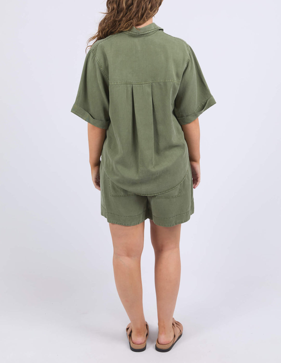 Elm - Bliss Washed Shirt Clover