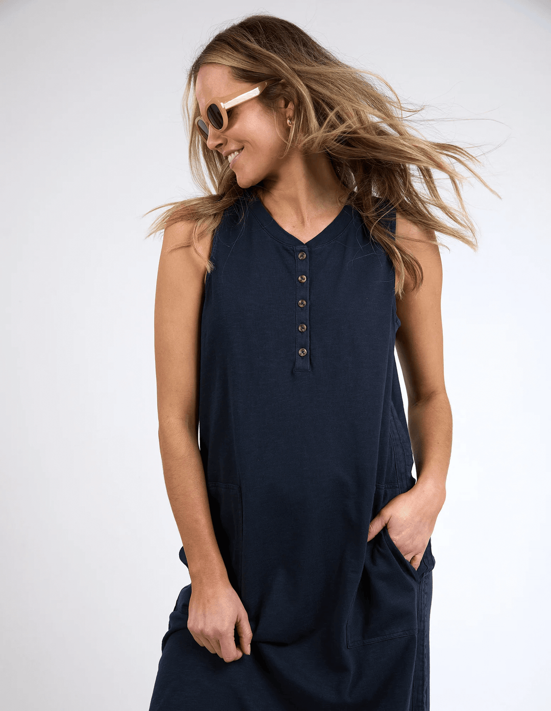 Elm - Elysian Dress Navy