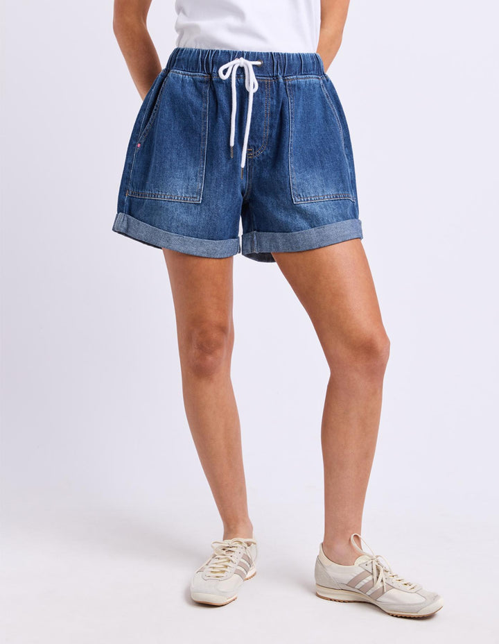 Elm - Emma Short Dark Blue
