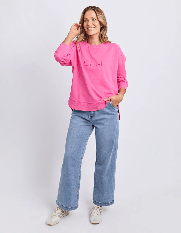 Elm - Established Crew Hot Pink