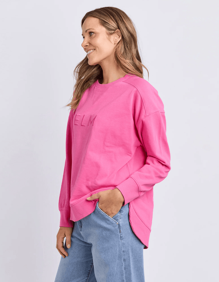 Elm - Established Crew Hot Pink