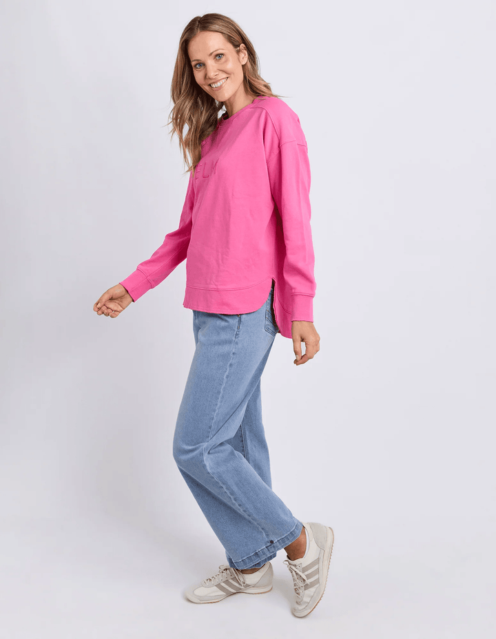 Elm - Established Crew Hot Pink