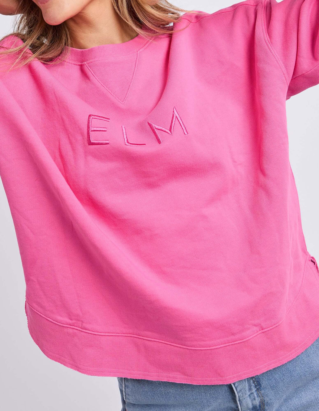 Elm - Established Crew Hot Pink