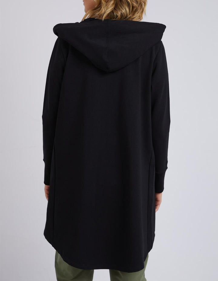 Elm - Mara Zip Hoodie Black