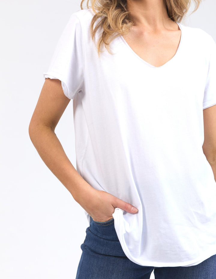 Elm - Pima Vee Tee White