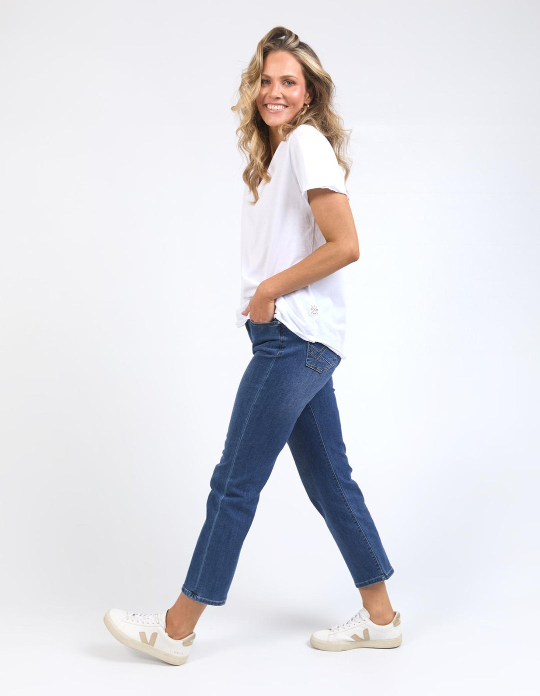 Elm - Pima Vee Tee White
