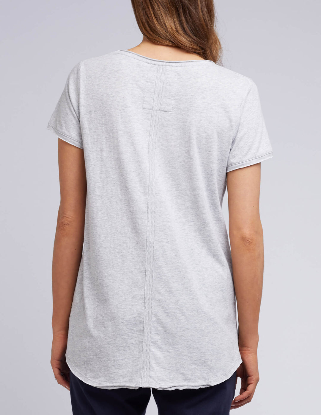 Elm - Fundamental Vee Tee Grey Marle