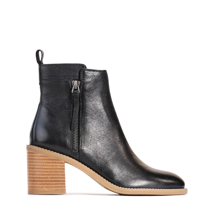 EOS - Charity Leather Ankle Boot Nero