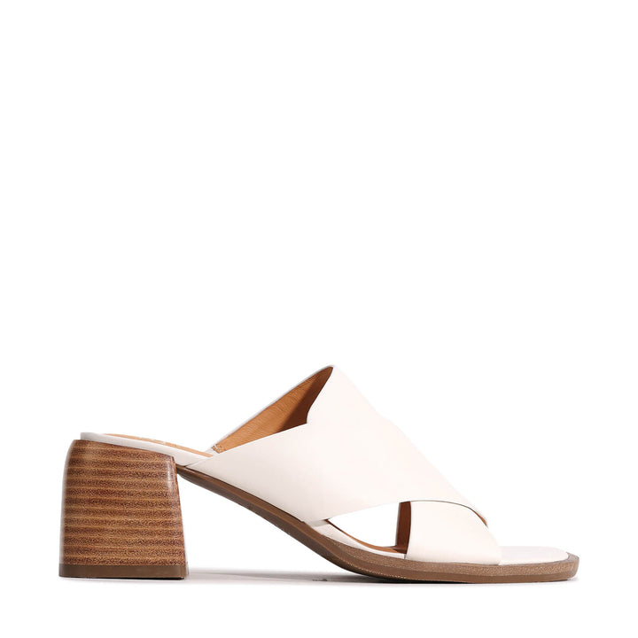 Eos - Iso Block Heel Mule Bone