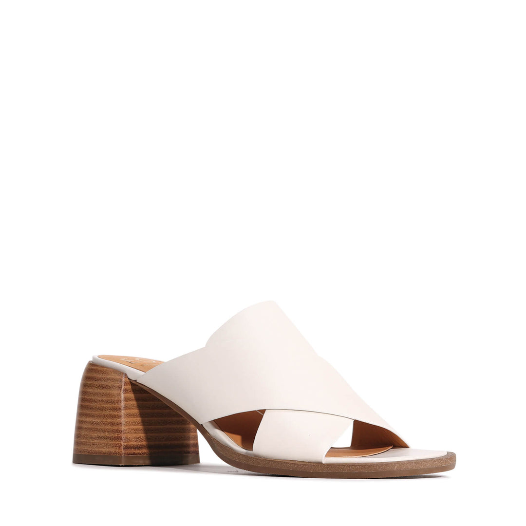 Eos - Iso Block Heel Mule Bone