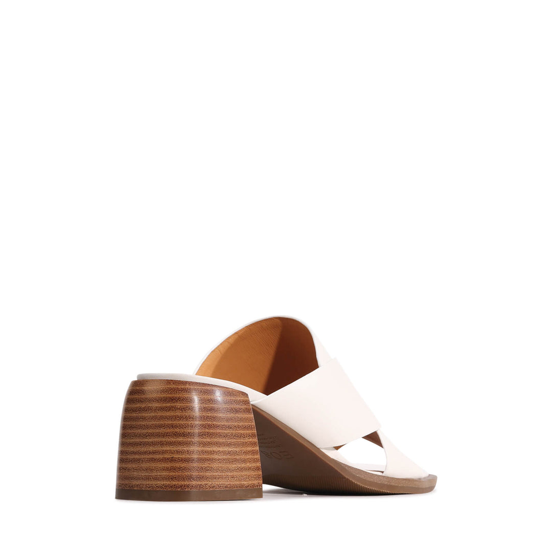 Eos - Iso Block Heel Mule Bone