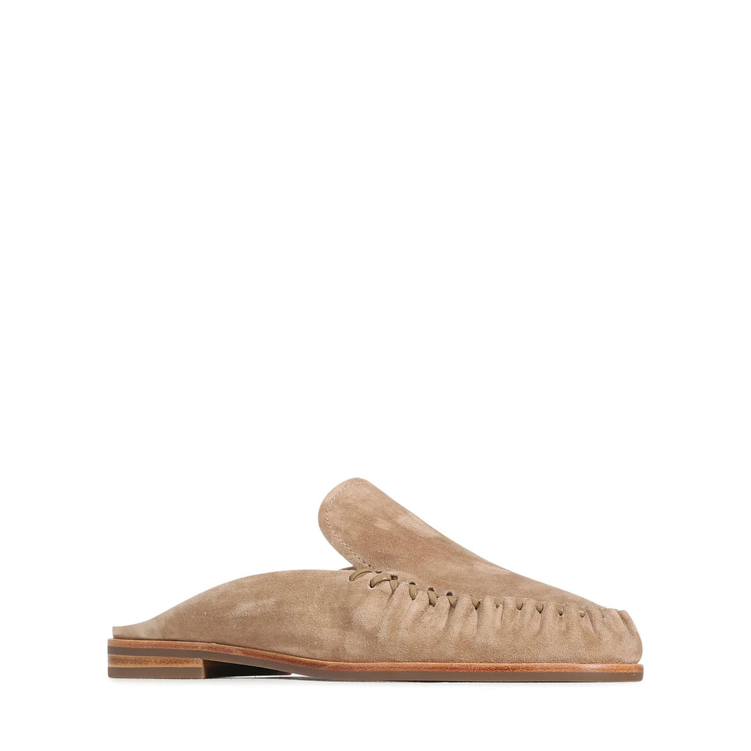 EOS - Mocc Suede Mule / Loafer Latte