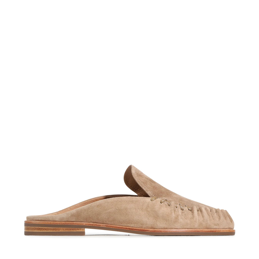 EOS - Mocc Suede Mule / Loafer Latte