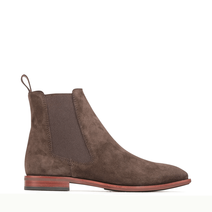 EOS - Phebes Suede Ankle Boot Mahogany