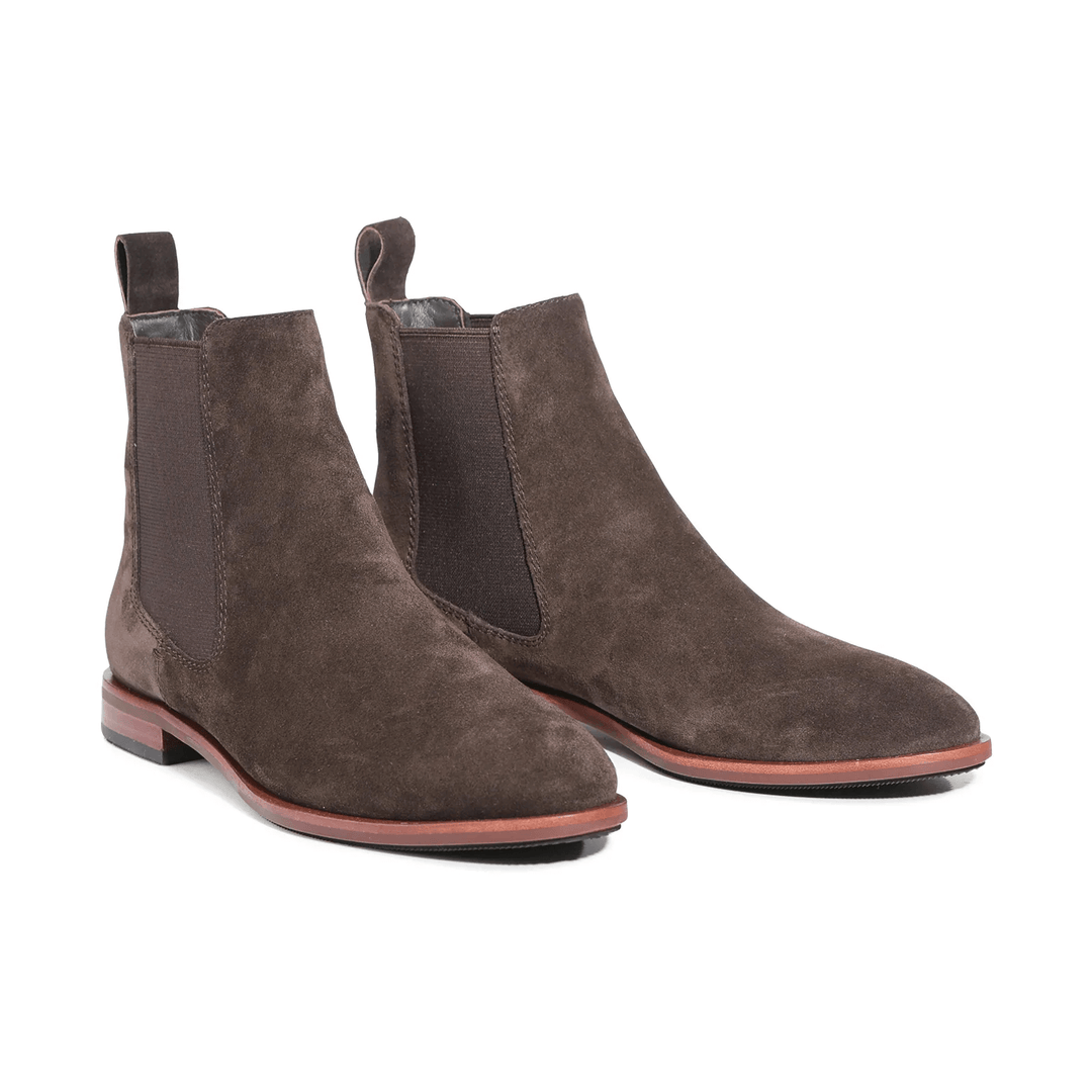 EOS - Phebes Suede Ankle Boot Mahogany