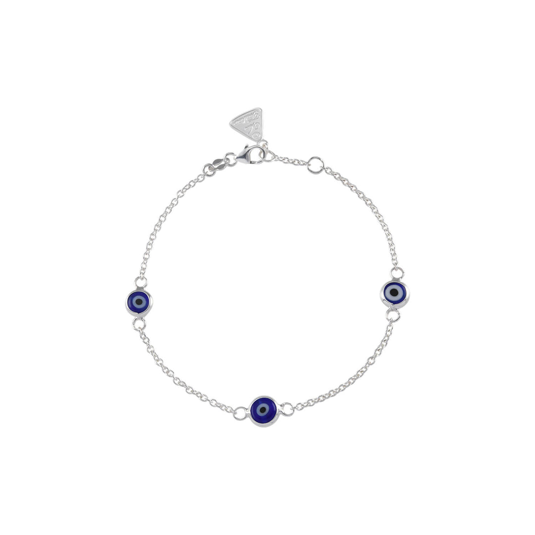 Von Treskow - Evil Eye Bracelet Silver