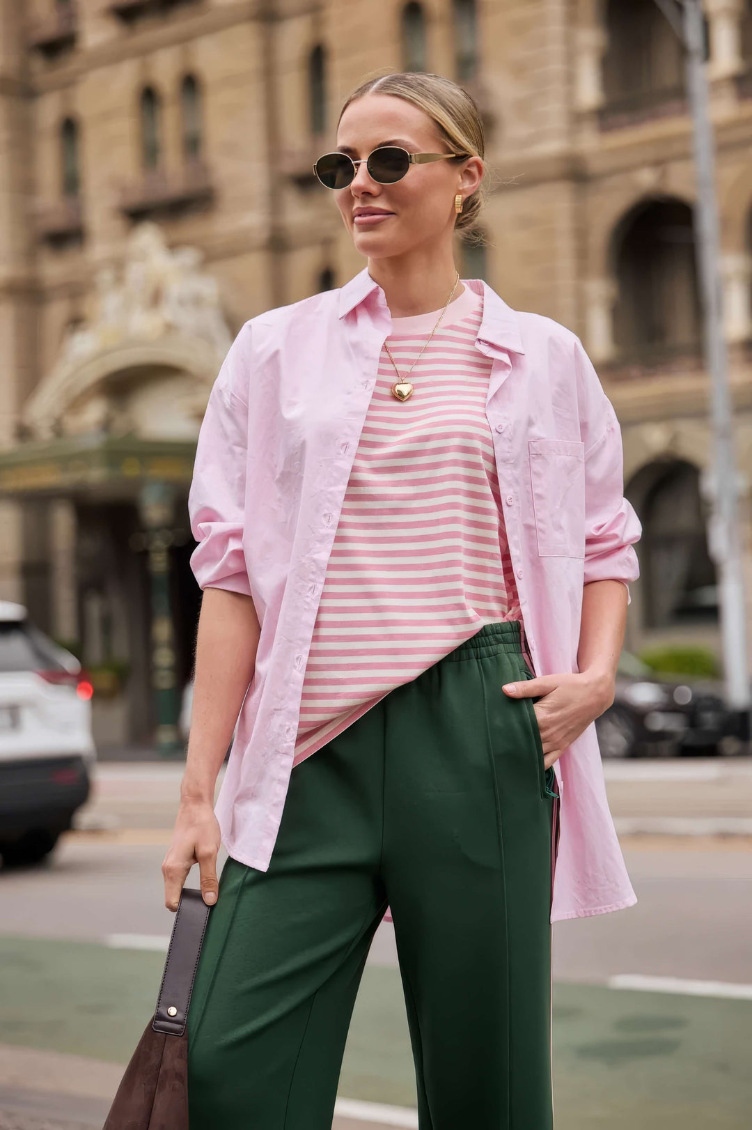 Feather &amp; Noise - Eve Shirt Pink