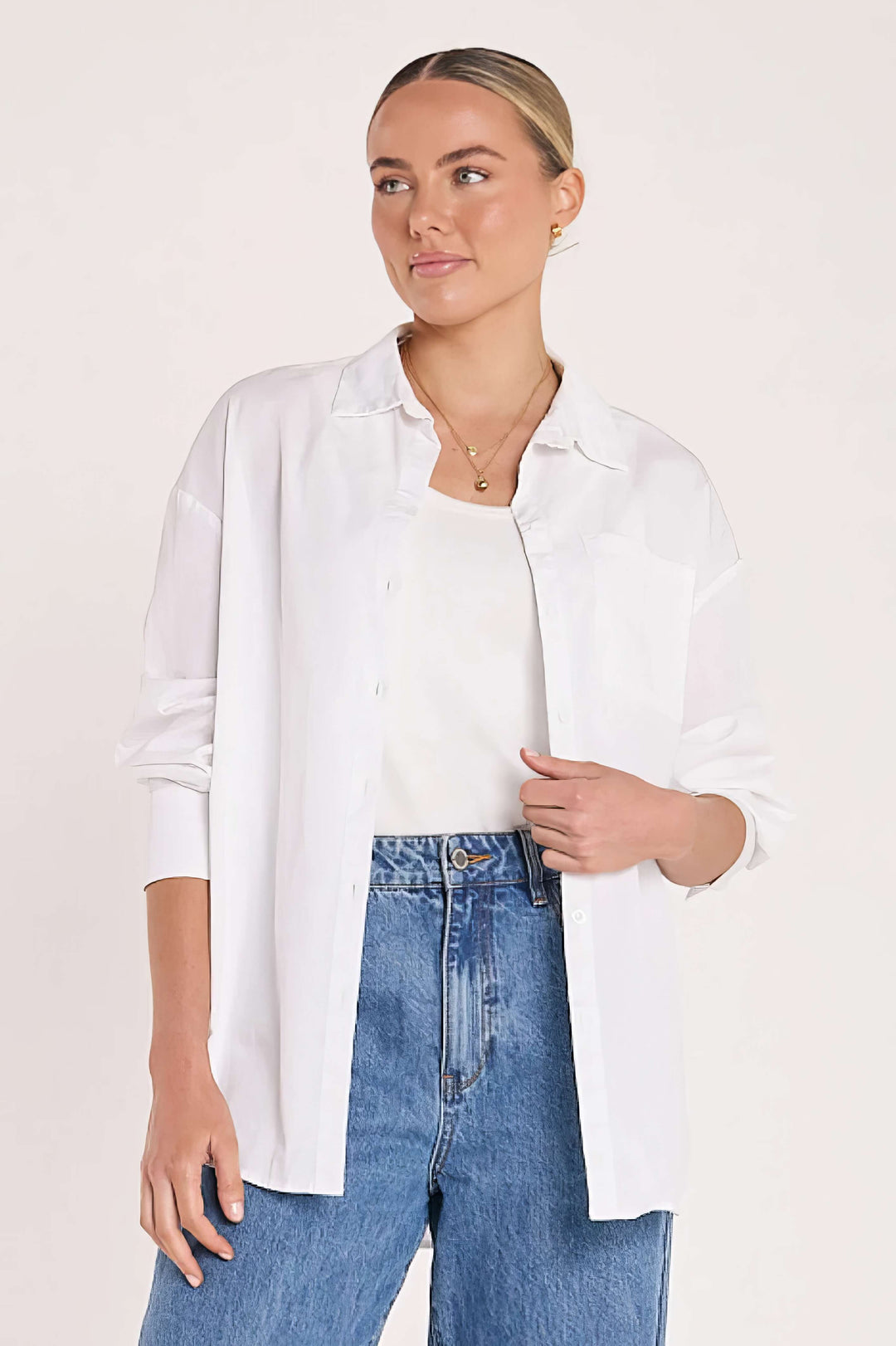 Feather &amp; Noise - Eve Shirt White