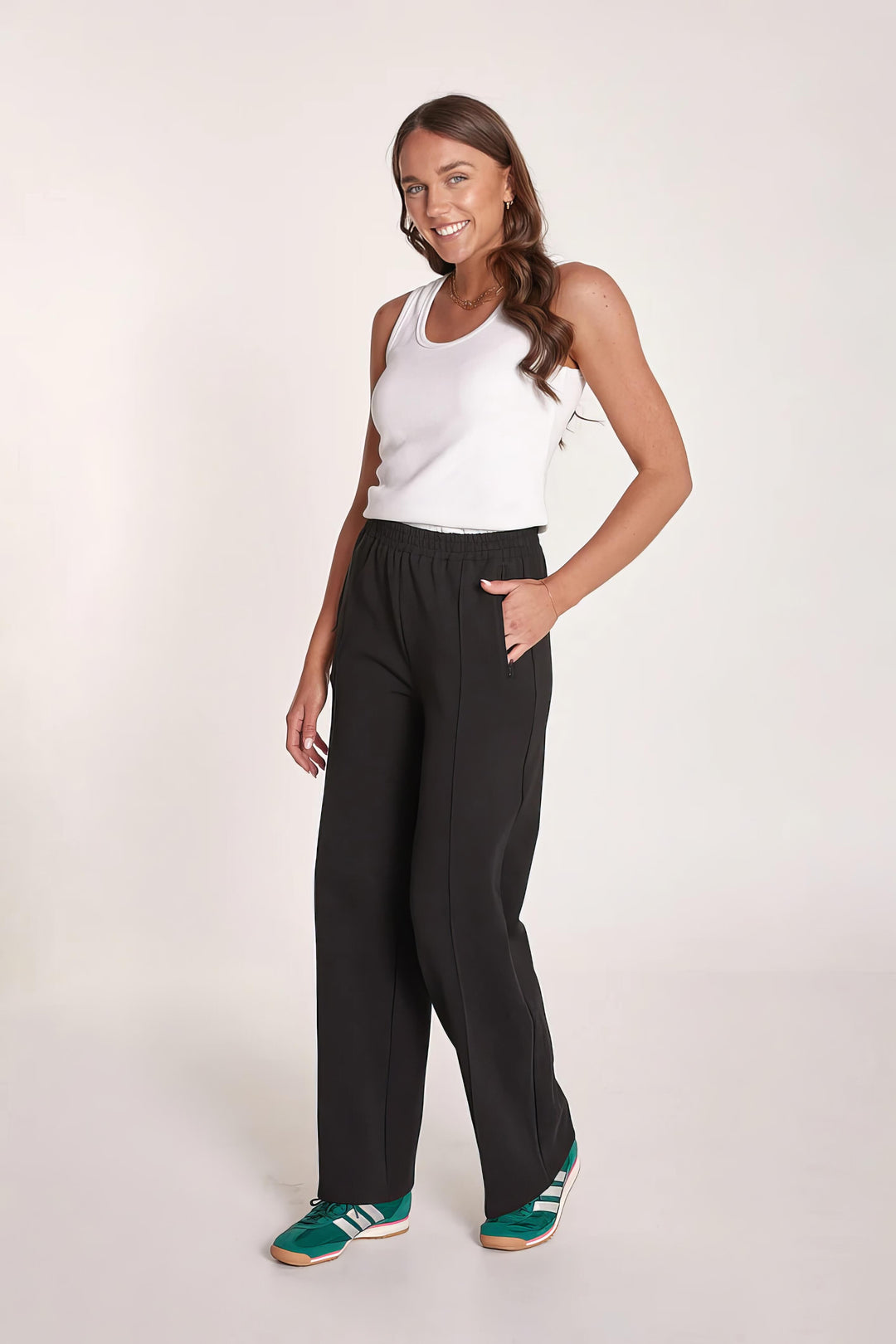 Feather &amp; Noise - Noah Wide Pant Black