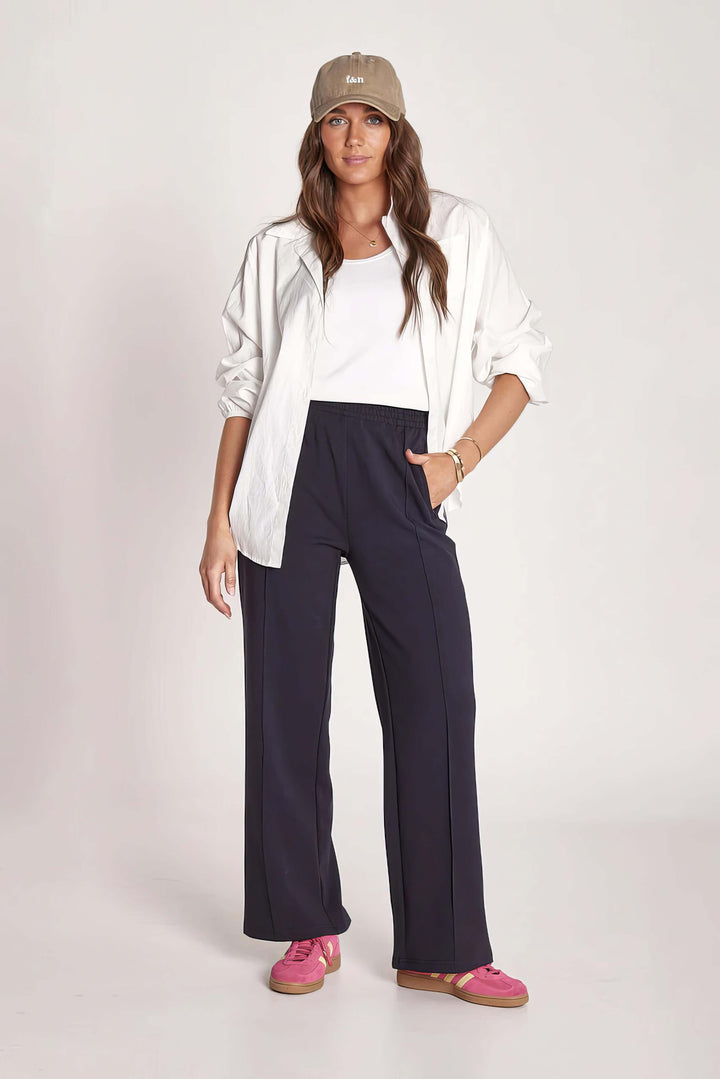 Feather &amp; Noise - Noah Wide Pant Dark Navy