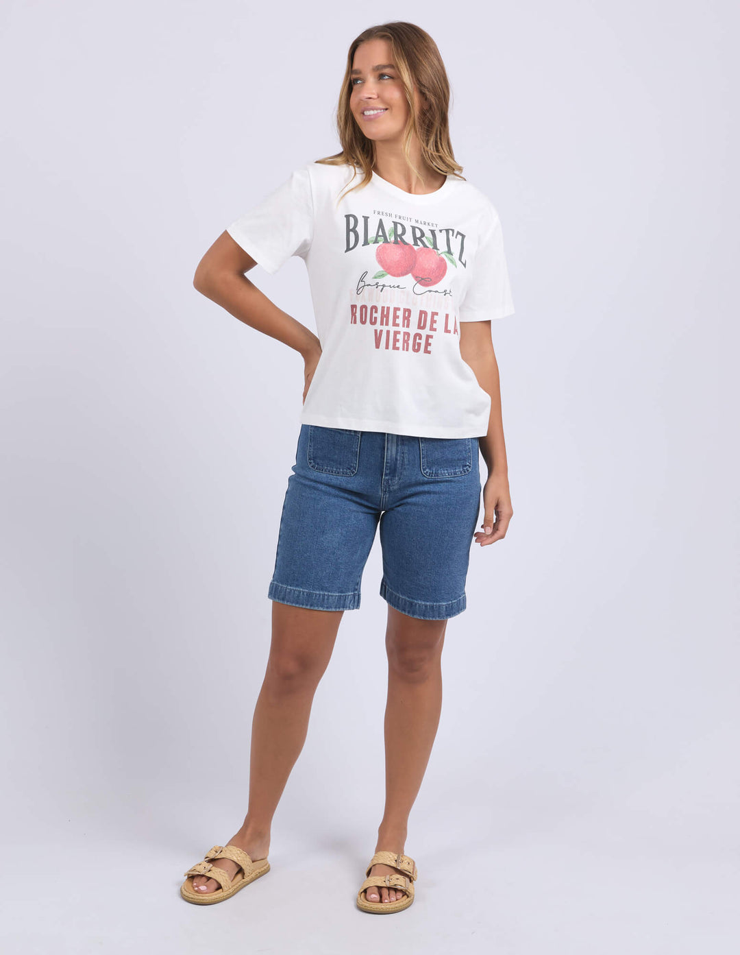 Foxwood - Biarittz Tee Vintage White