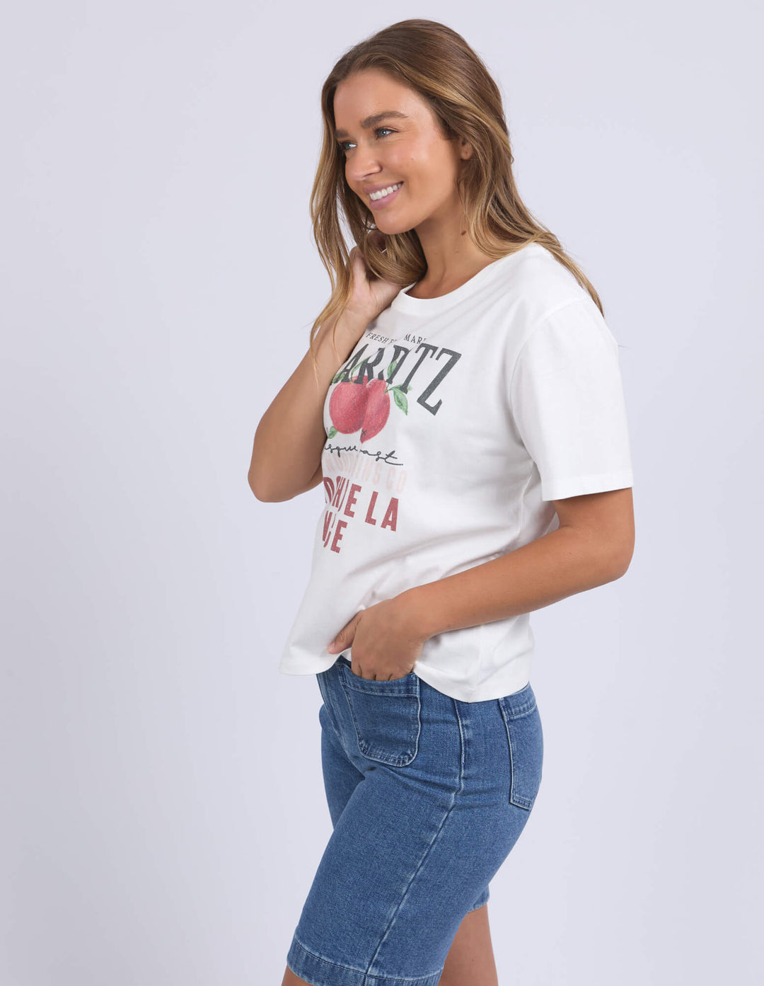 Foxwood - Biarittz Tee Vintage White