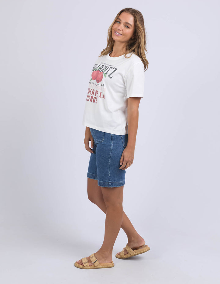 Foxwood - Biarittz Tee Vintage White