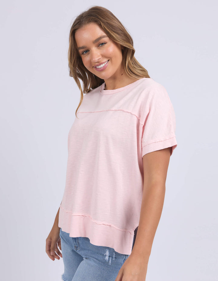 Foxwood - Allison Tee Pale Pink