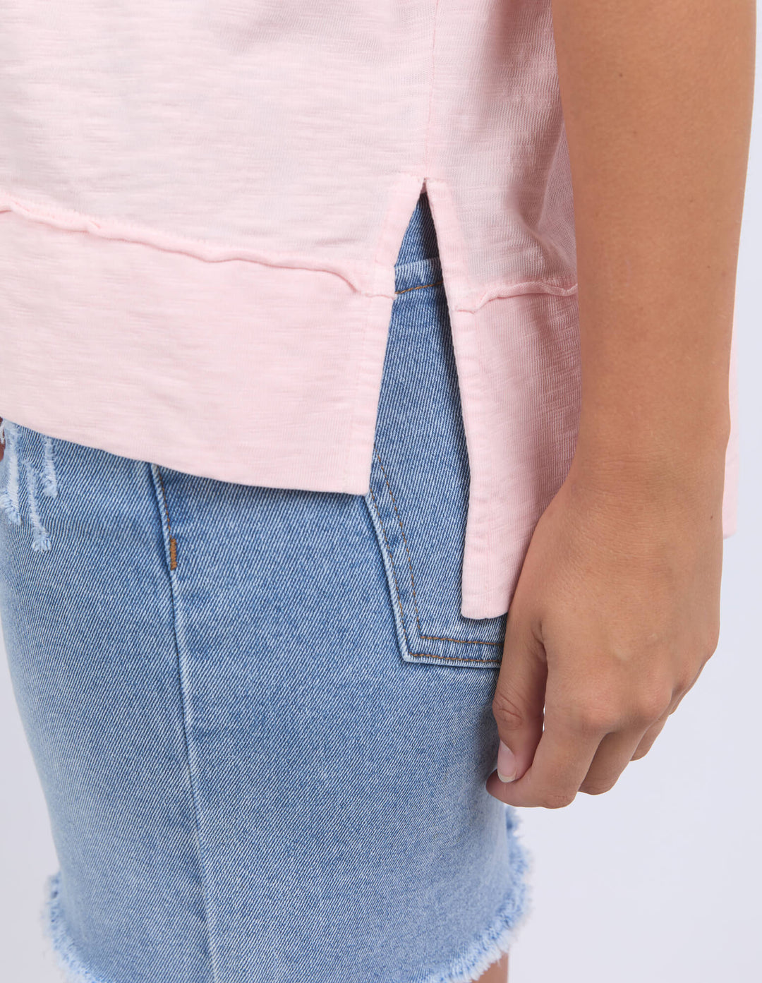 Foxwood - Allison Tee Pale Pink