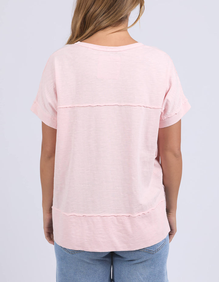 Foxwood - Allison Tee Pale Pink