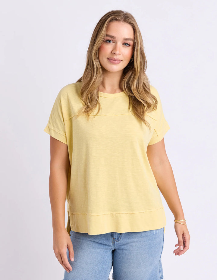 Foxwood - Allison Tee Yellow