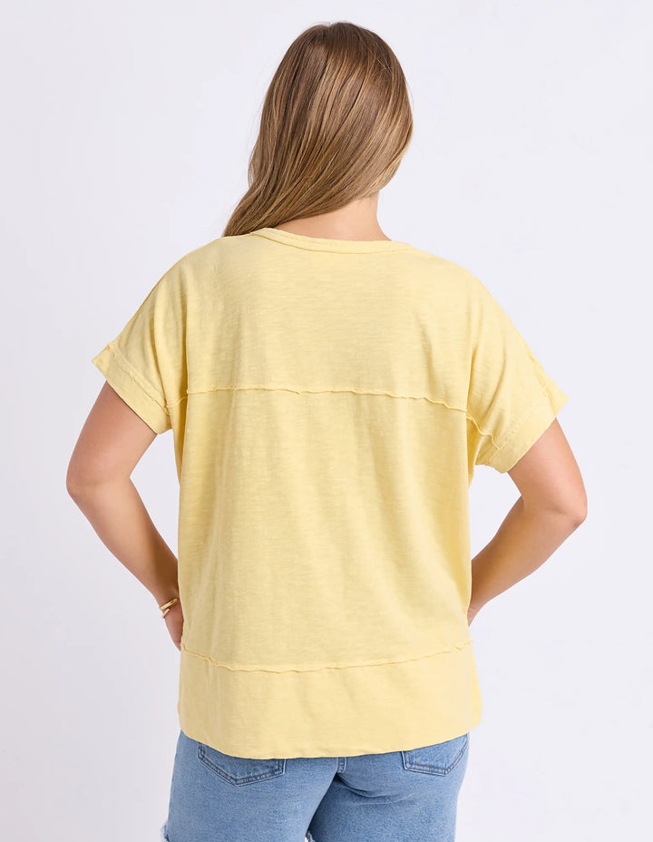 Foxwood - Allison Tee Yellow