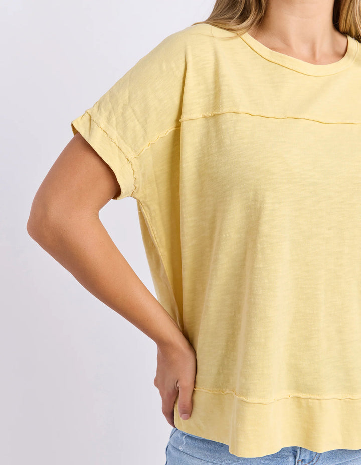 Foxwood - Allison Tee Yellow
