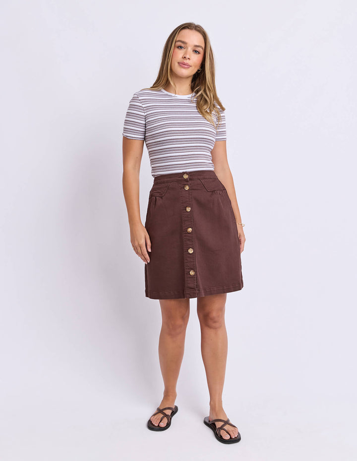 Foxwood - Amanda Skirt Chocolate
