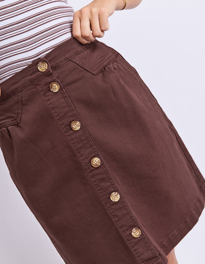 Foxwood - Amanda Skirt Chocolate
