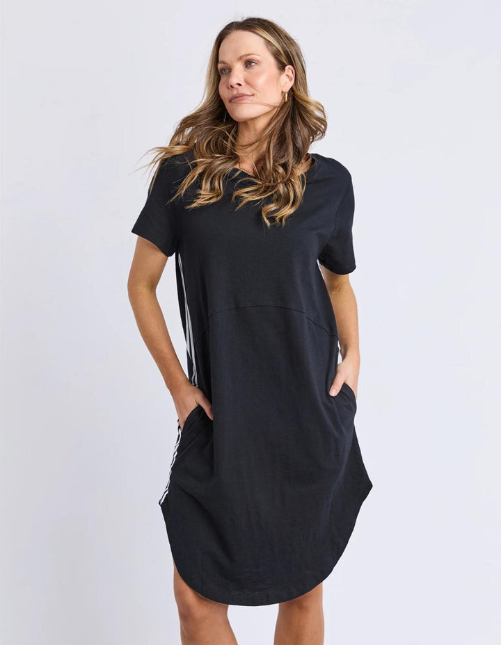 Foxwood - Bay Tape Dress Black