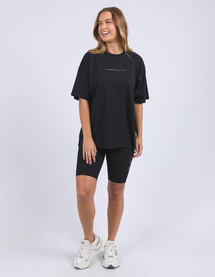Foxwood - Captain Tee Washed Black