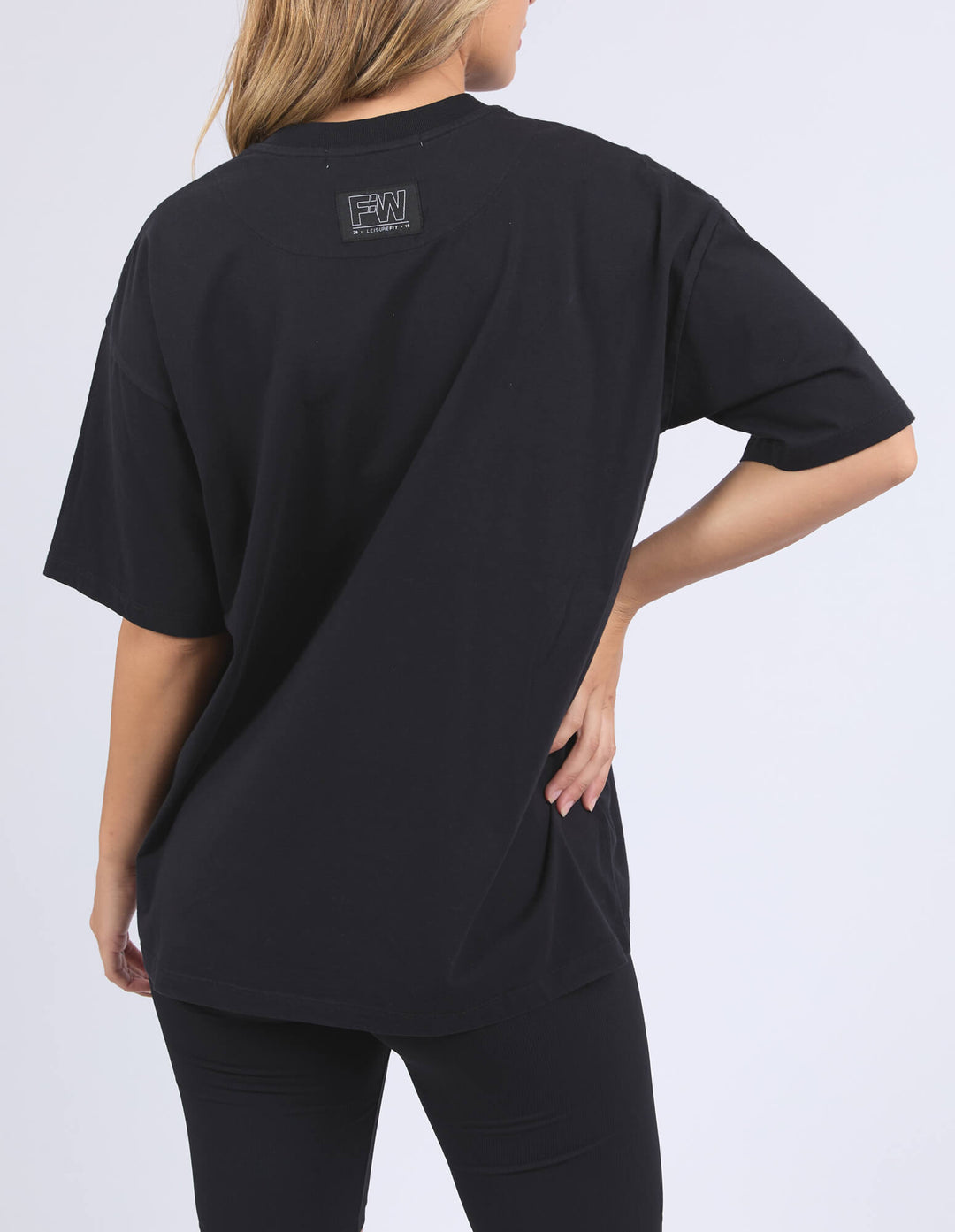 Foxwood - Captain Tee Washed Black