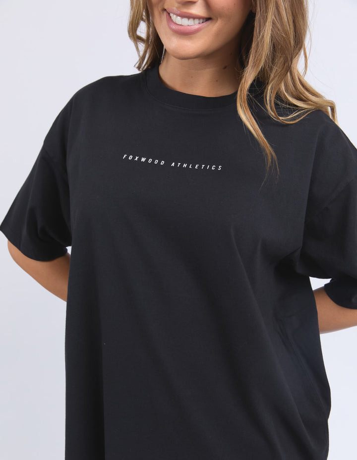 Foxwood - Captain Tee Washed Black