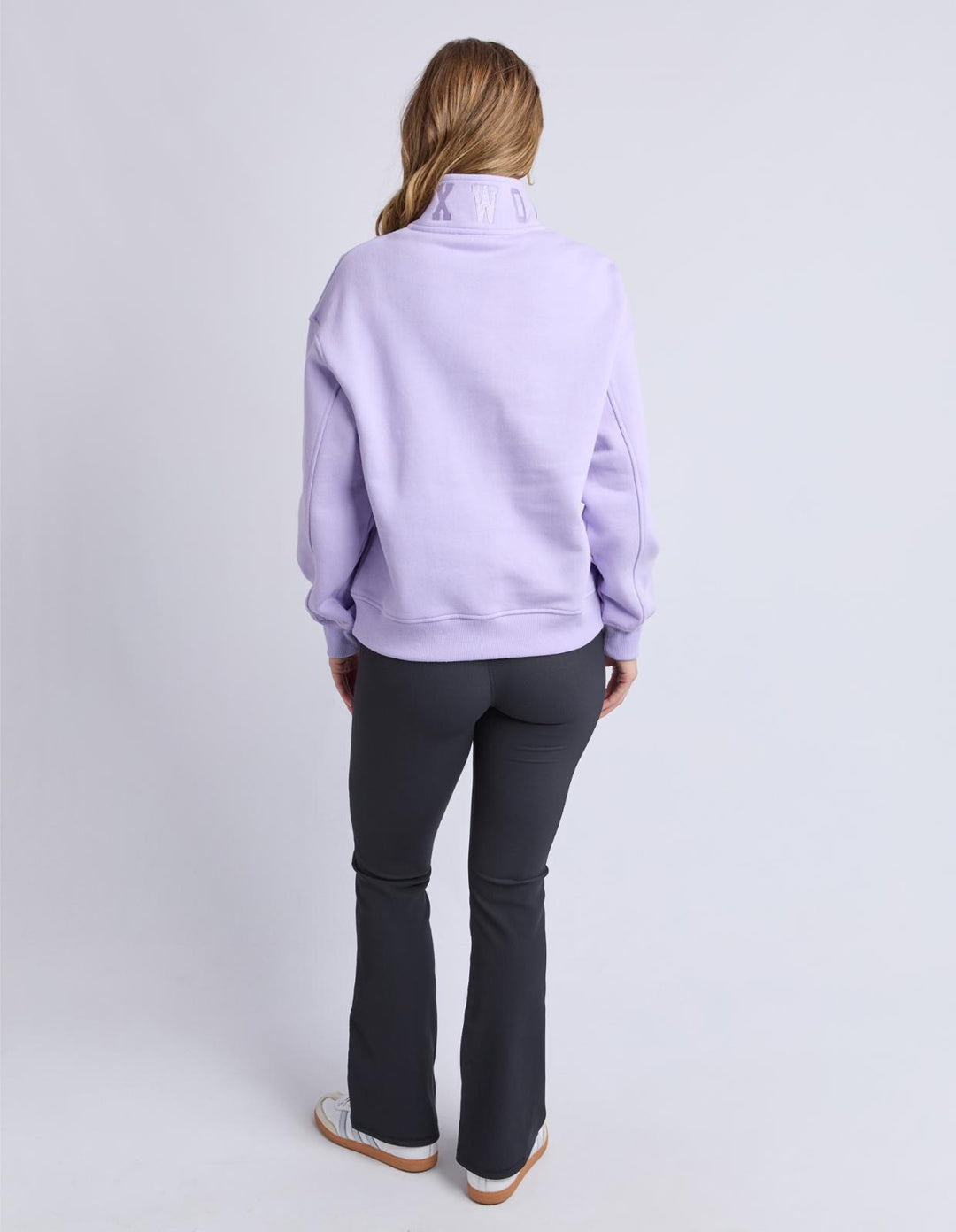 Foxwood - College Zip Crew Lavender