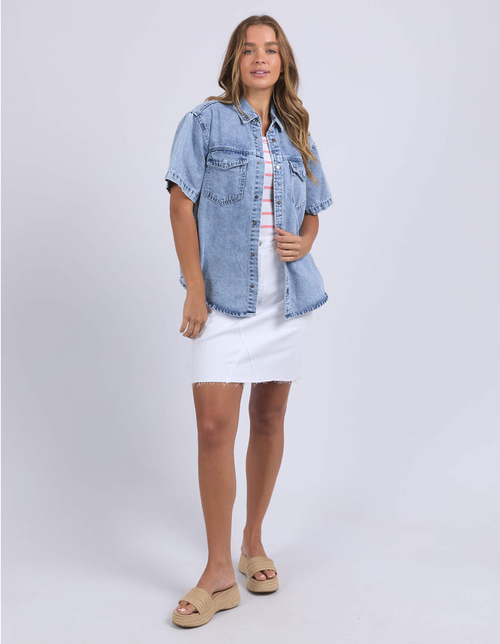 Foxwood - Daisy Shirt Light Blue
