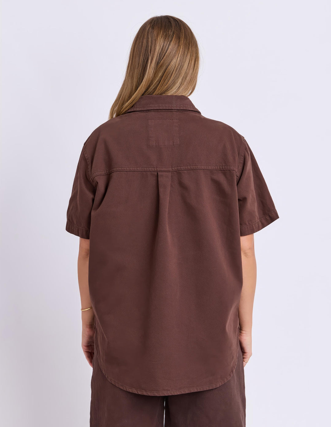 Foxwood - Daisy Short Sleeve Shirt Chocolate
