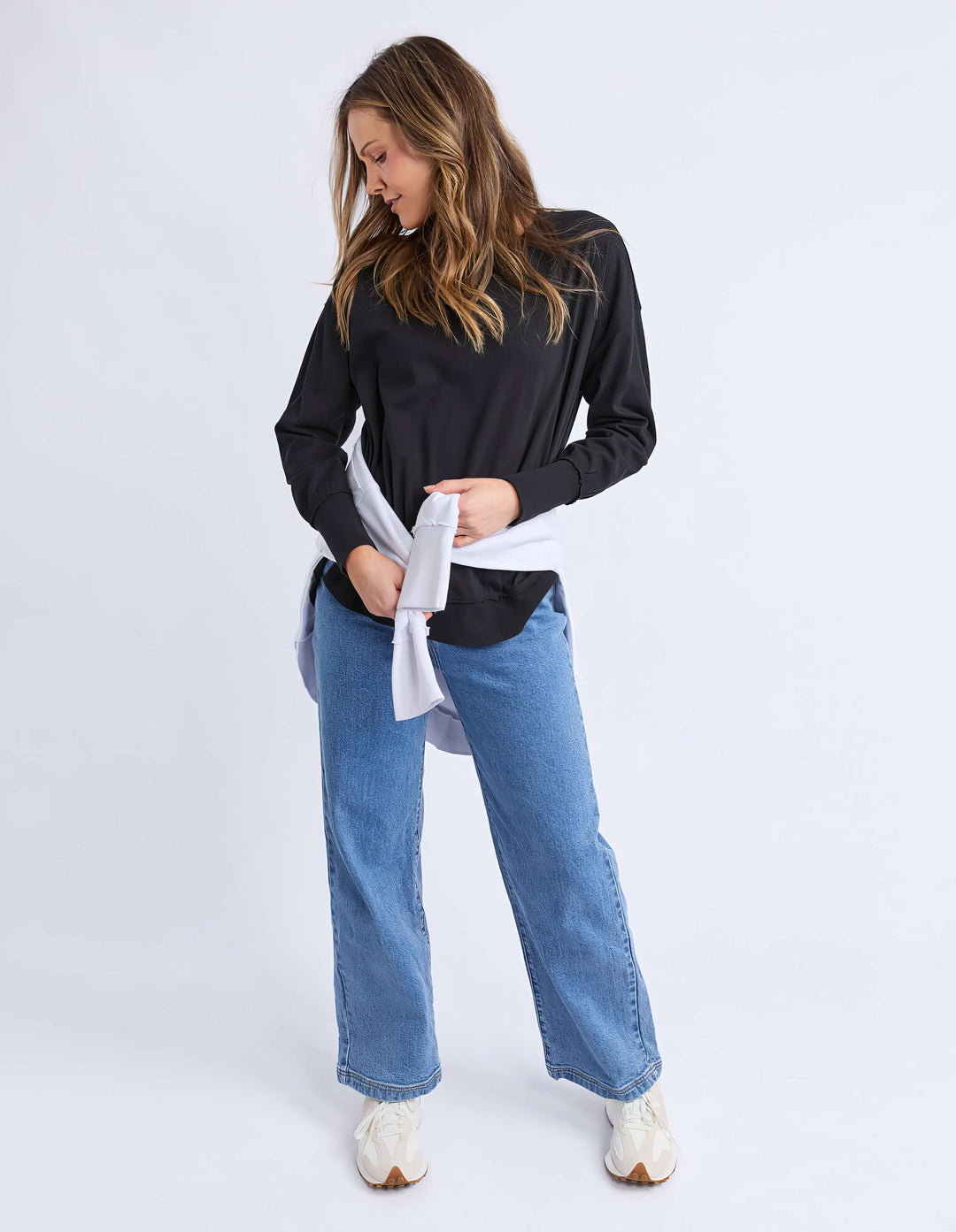Foxwood - Farrah Long Sleeve Black