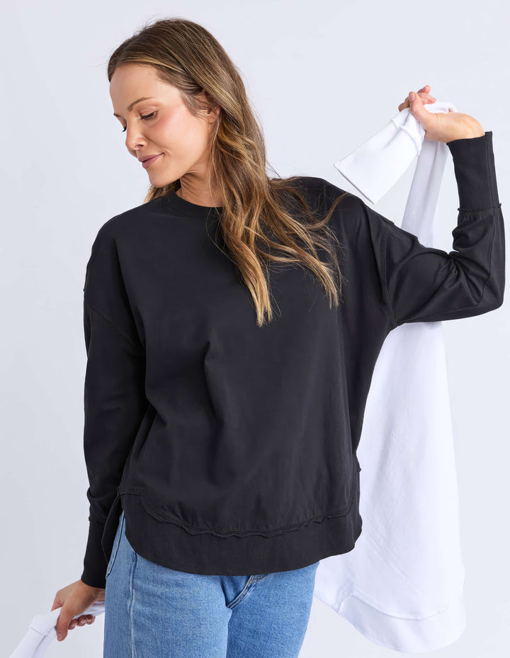 Foxwood - Farrah Long Sleeve Black