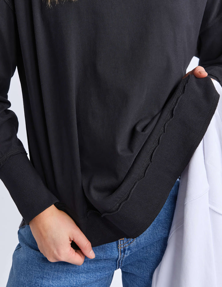 Foxwood - Farrah Long Sleeve Black