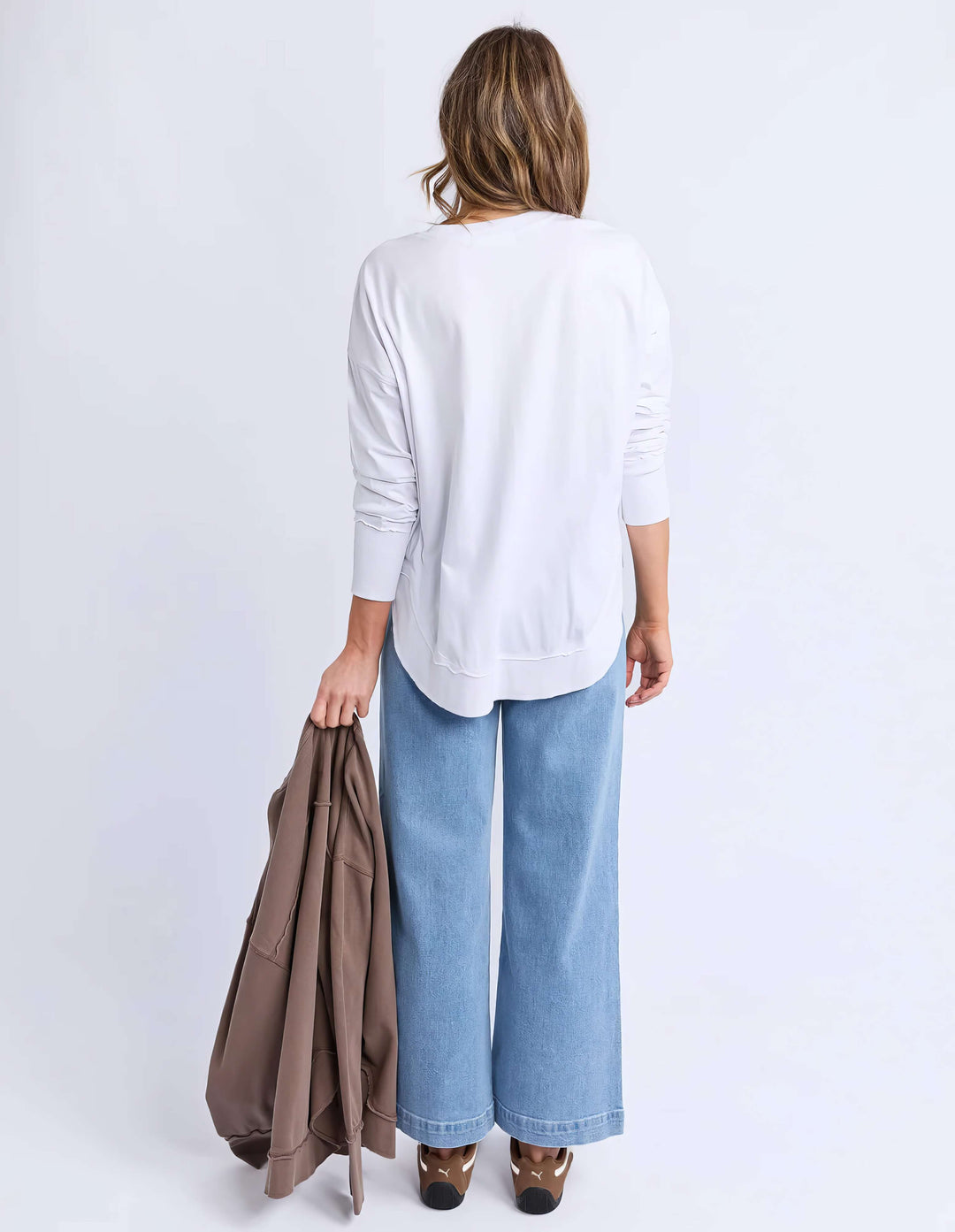 Foxwood - Farrah Long Sleeve White