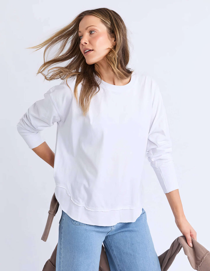 Foxwood - Farrah Long Sleeve White