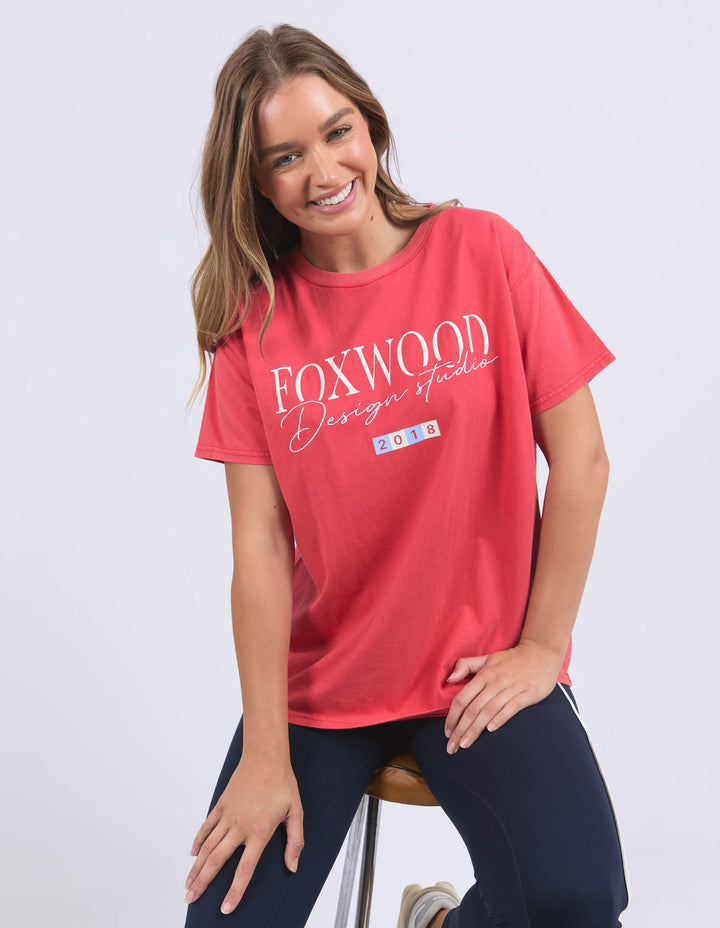 Foxwood - Flight Tee Red