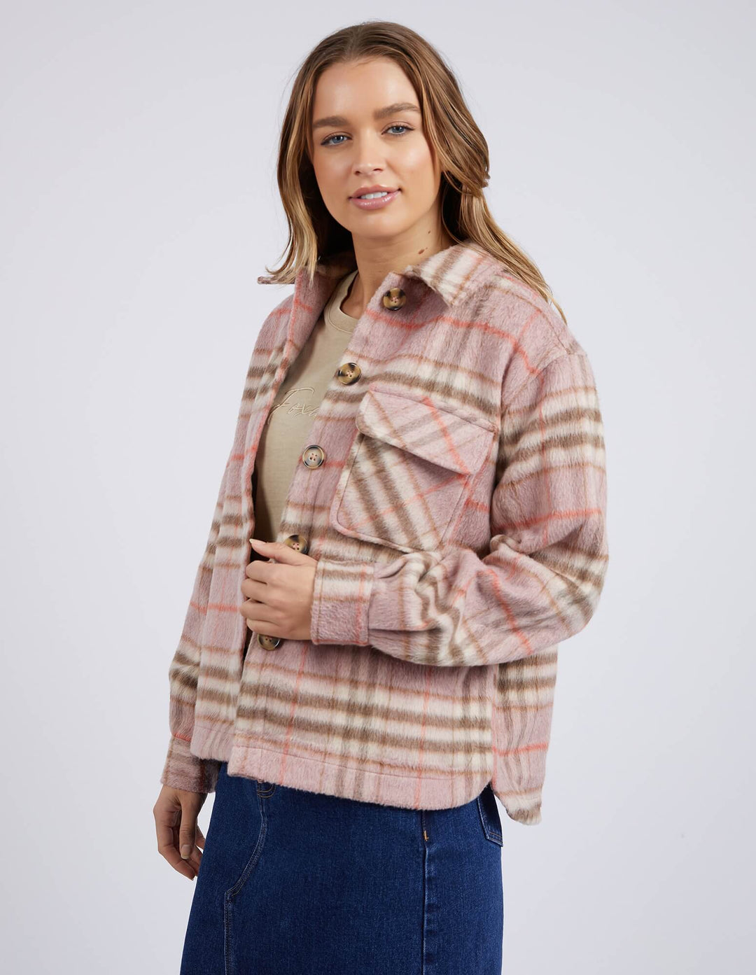 Foxwood - Frankie Check Jacket Pink